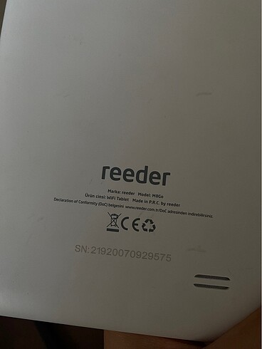  Beden Renk Reeder M8go tablet