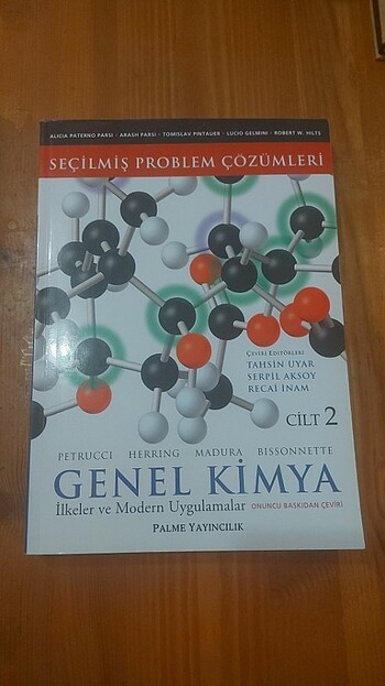 Palme Genel Kimya 2 Problem Cözümleri