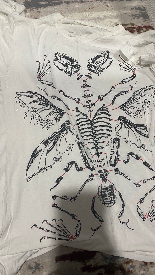 Baskılı Beyaz Montana Tişörtü - Görsel 3