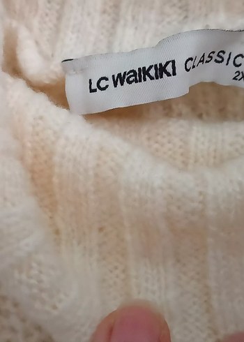 Lc Waikiki Beyaz yün kazak - Görsel 2
