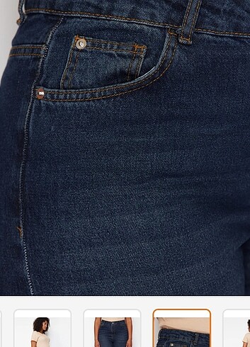 Yüksek bel Jean curve - Görsel 5