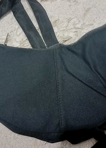 Siyah Omuz Çantası, Tokalı, Biker Tarzı - Görsel 2