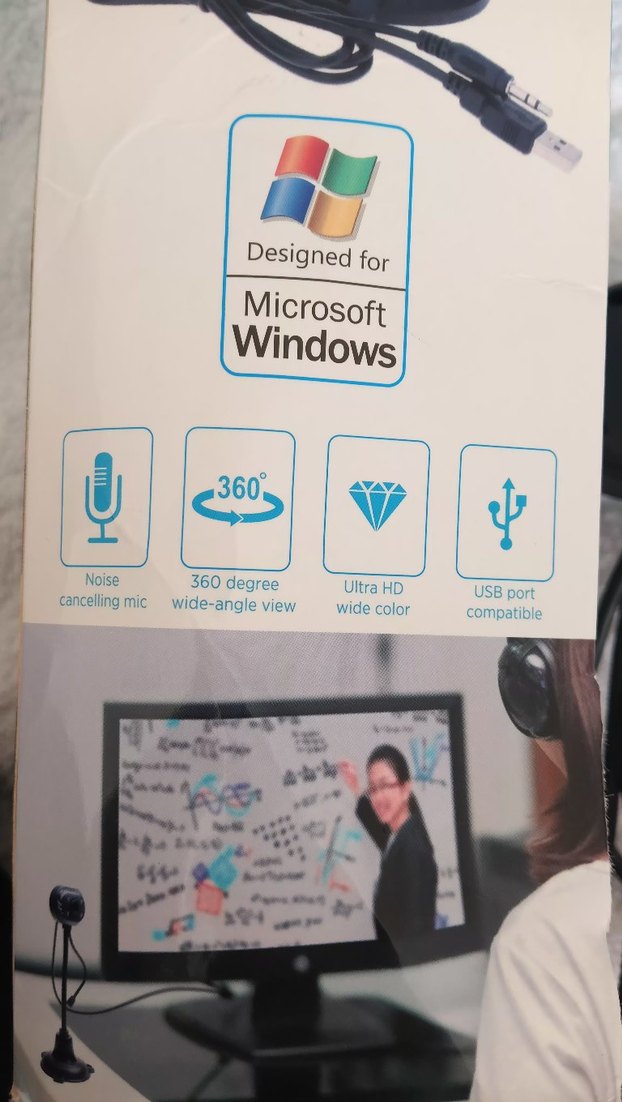 Esnek Siyah Masaüstü USB Kamerası - Görsel 4