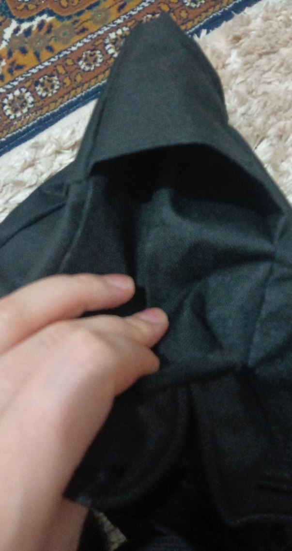 Fermuarlı Siyah Street Wear Kol Çantası - Görsel 4