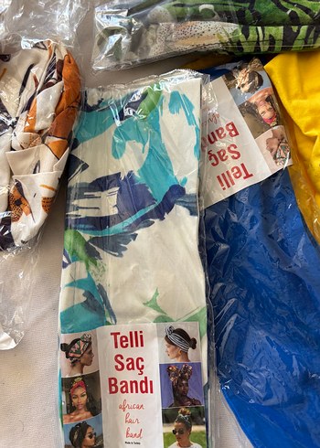 Çok Renkli Telli Bohem Saç Bandı - Görsel 4