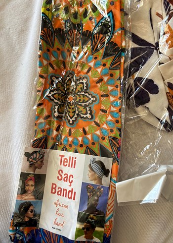 Çok Renkli Telli Bohem Saç Bandı - Görsel 3