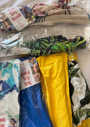 Çok Renkli Telli Bohem Saç Bandı - Görsel 5