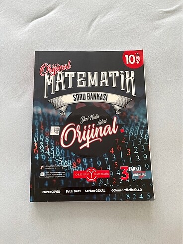 10. Sınıf Orijinal Matematik Soru Bankası