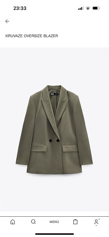 Zara blazer ceket