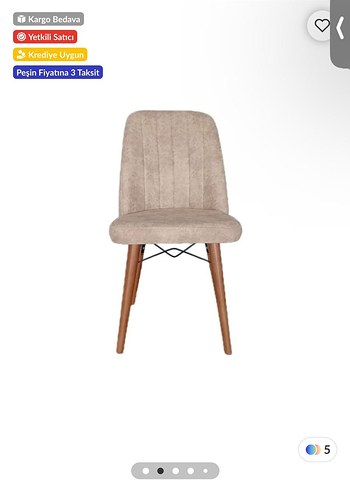 yemek masası sandalyesi - Görsel 5