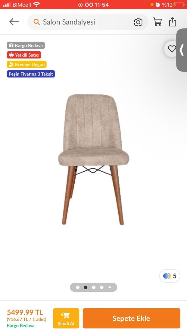 yemek masası sandalyesi - Görsel 5