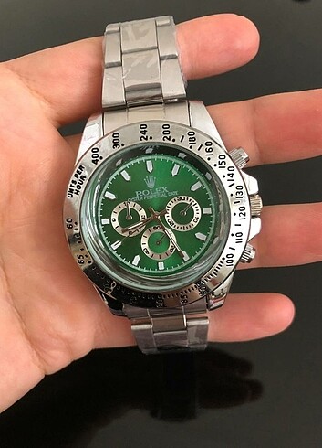 Rolex Gümüş Erkek Kol Saati 