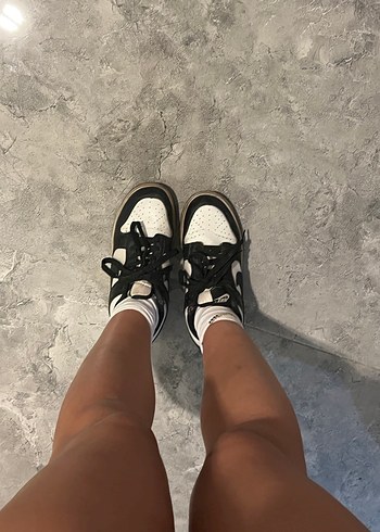 37 Beden beyaz Renk Nike dunk low spor ayakkabı