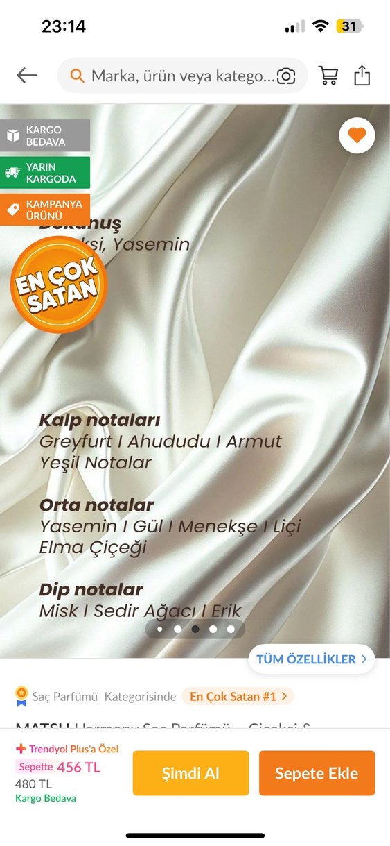 Matsu Harmony Kadın Saç Parfümü 50 ml - Görsel 3