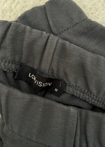 Gri Rahat Kesim Kadın Eşofman Altı - Görsel 2