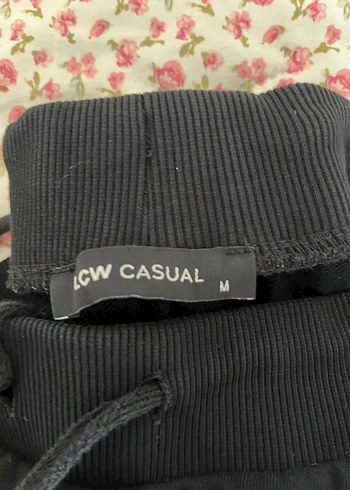 Kadın Siyah Baskılı Rahat Eşofman Altı - Görsel 2