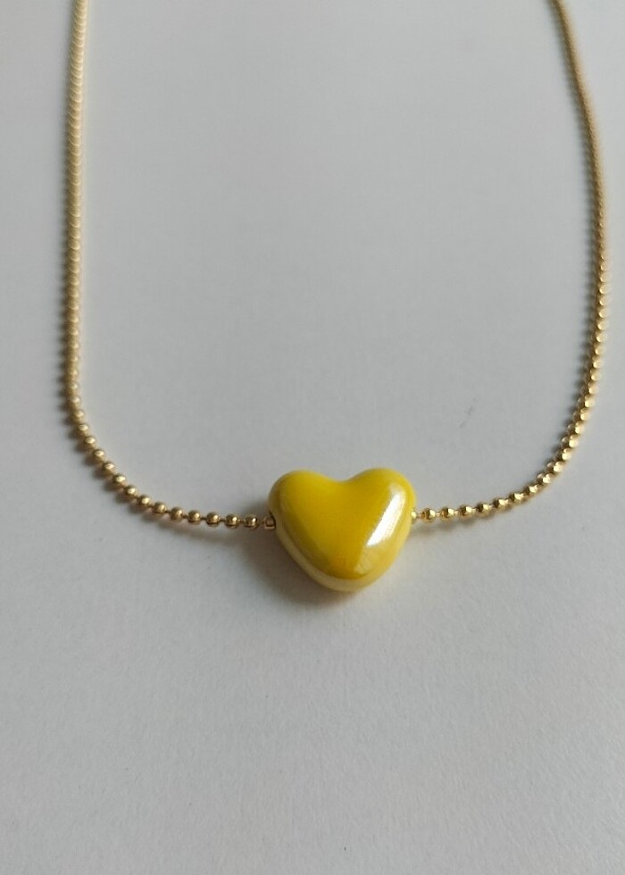 Kalpli kolye - Görsel 2