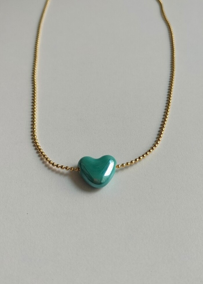 Kalpli kolye - Görsel 2