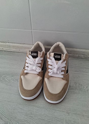 Bej Vans Erkek Spor Ayakkabı - Görsel 2