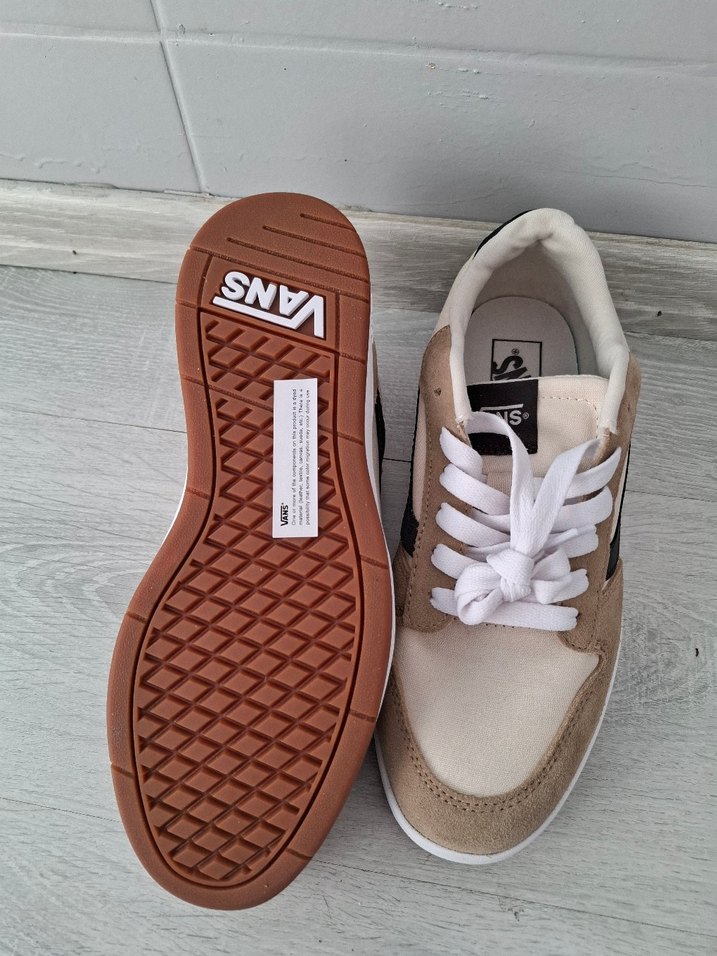 Bej Vans Erkek Spor Ayakkabı - Görsel 3