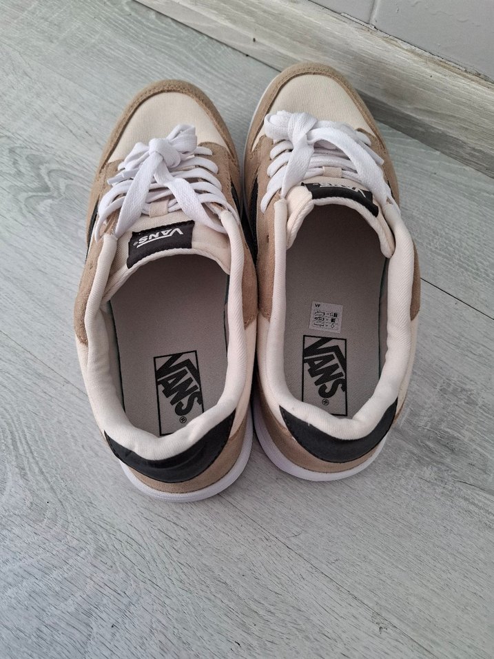 Bej Vans Erkek Spor Ayakkabı - Görsel 4