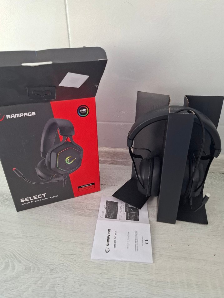 Rampage Select Siyah Oyuncu Kulaklığı - Görsel 3