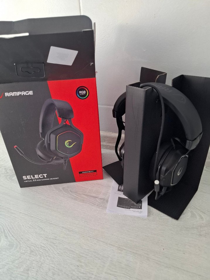 Rampage Select Siyah Oyuncu Kulaklığı - Görsel 5