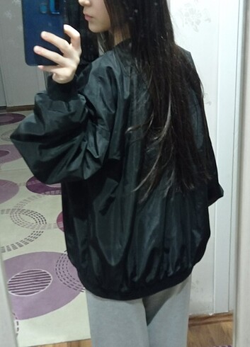 diğer Beden Oversize Siyah Ceket 