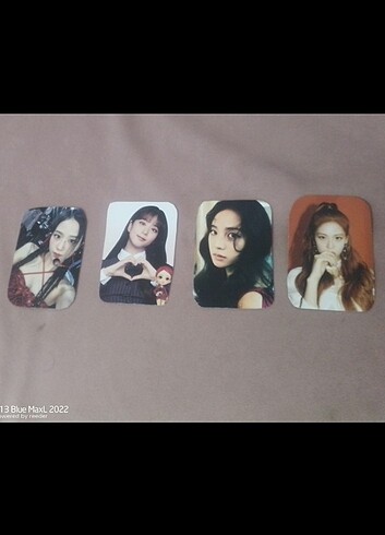 4'lü Jisoo fotokart