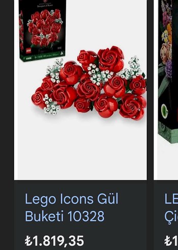 Diğer LEGO çiçek ( gül buketi)