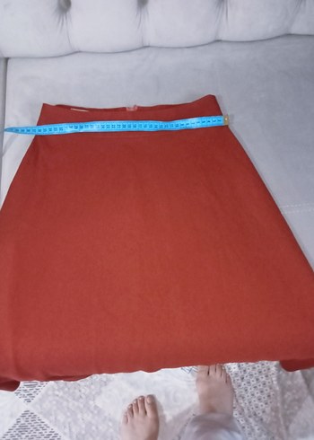 Bohem Tarzı Rahat Kiremit Etek - Görsel 7