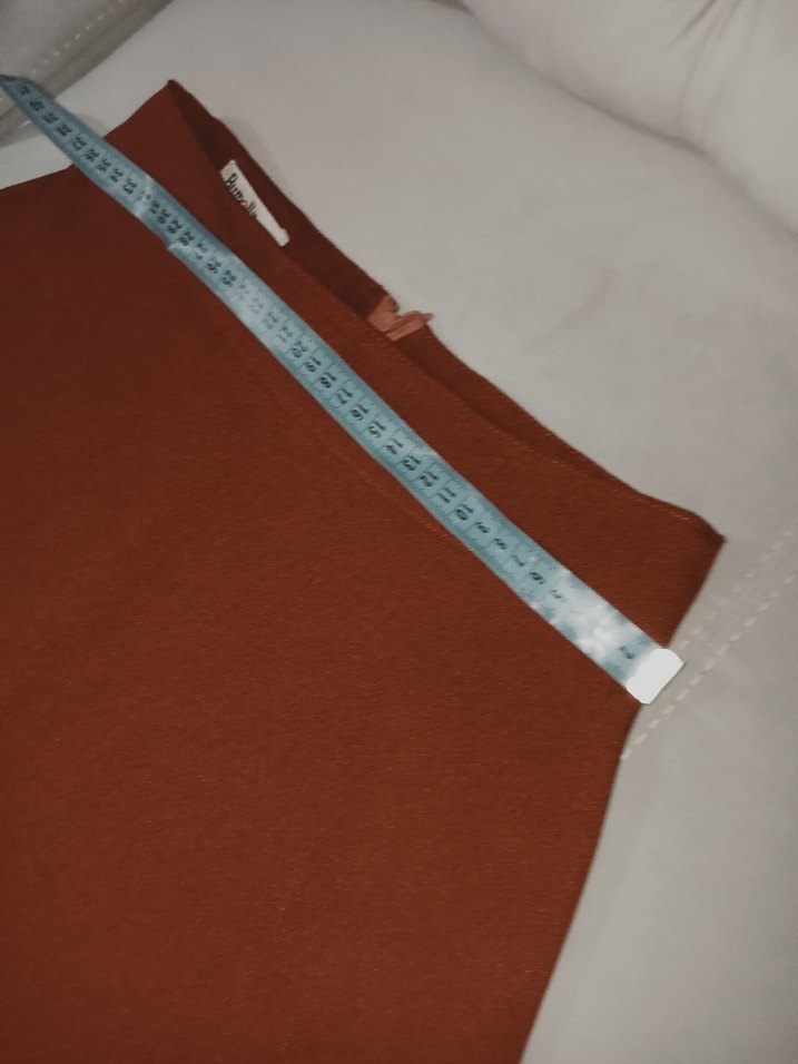 Bohem Tarzı Rahat Kiremit Etek - Görsel 4