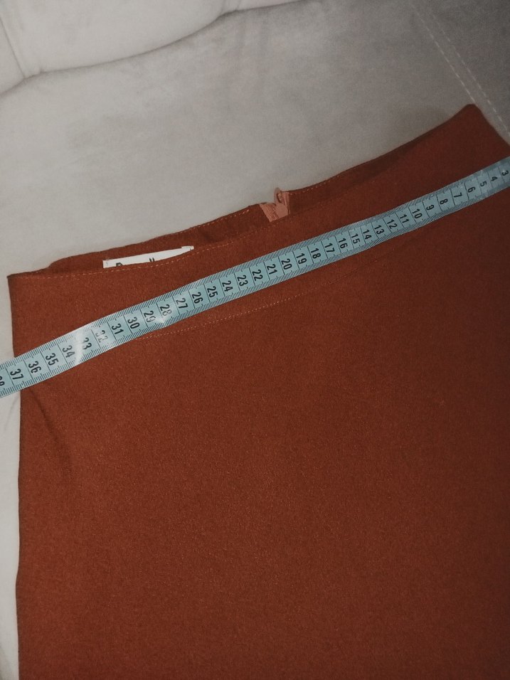 Bohem Tarzı Rahat Kiremit Etek - Görsel 3