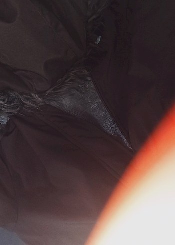 Kahverengi Kürklü Kadın Uzun Mont - Görsel 9