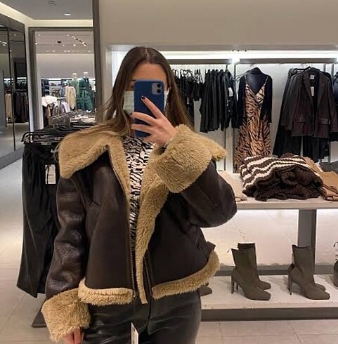 ZARA VİRAL KÜRK CEKET