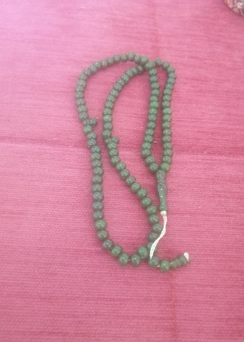 Uzun Turkuaz Boncuklu Bohem Kolye - Görsel 4