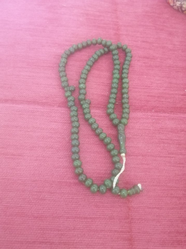 Gri Bohem Minimalist Erkek Tesbih - Görsel 2