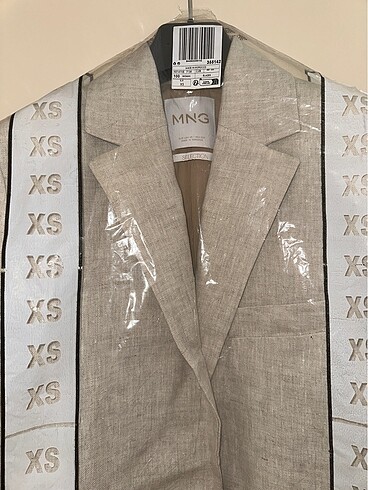 xs Beden Mango keten blazer ceket