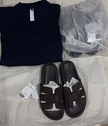 H& m sandalet tişört