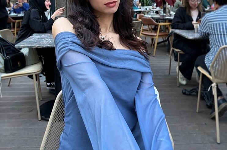 Tüllü bluz