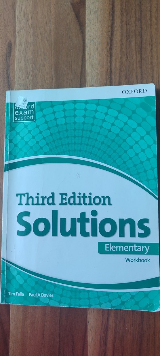 Oxford Third Edition Solutions Elementary - Görsel 3