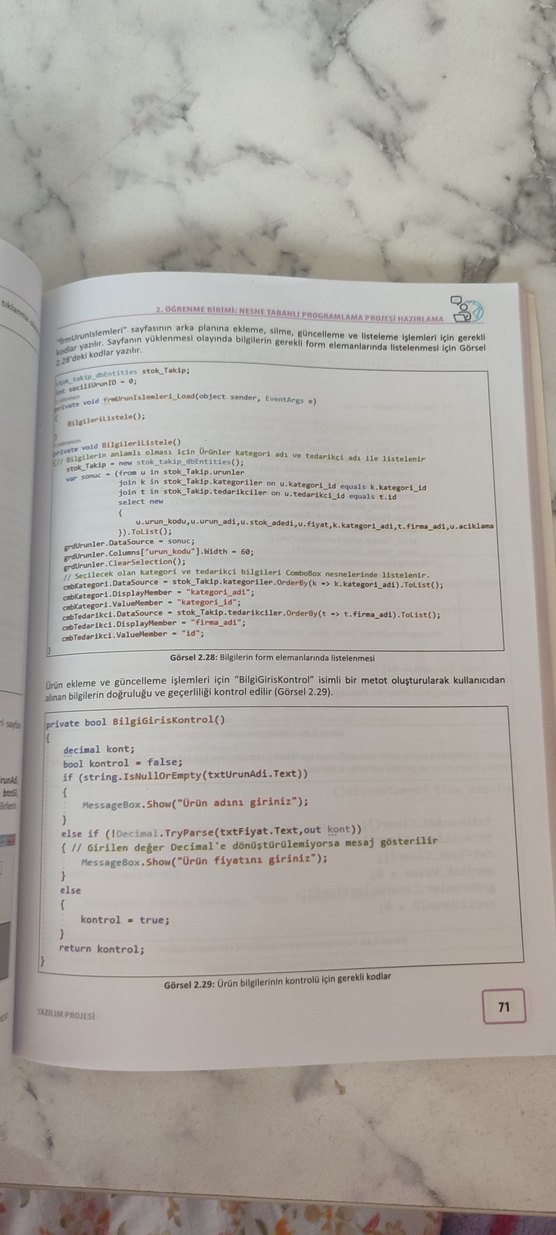 Yazılım Projesi - Bilişim Teknolojileri Kitabı - Görsel 3