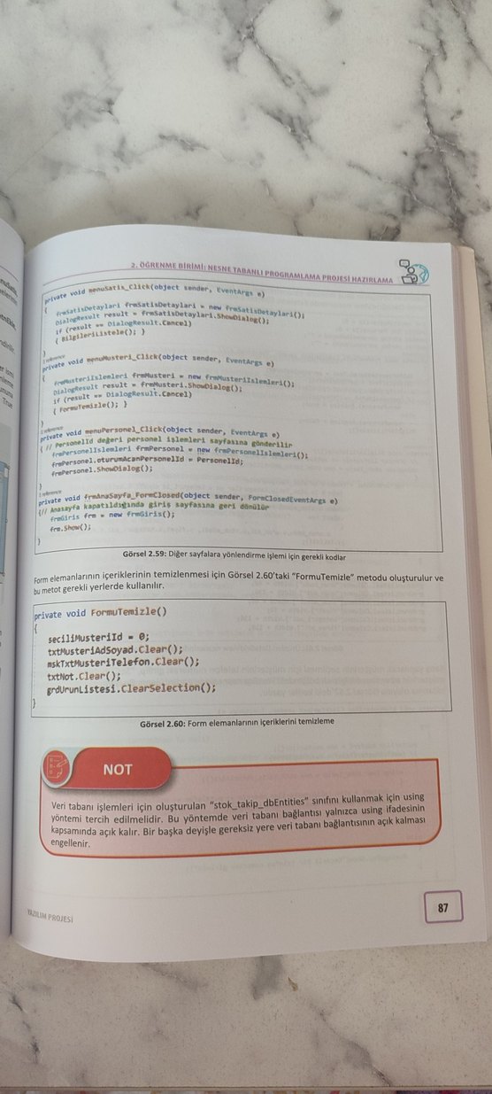 Yazılım Projesi - Bilişim Teknolojileri Kitabı - Görsel 2