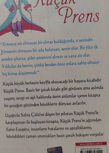 Küçük Prens - Antoine de Saint exupery- - Görsel 2