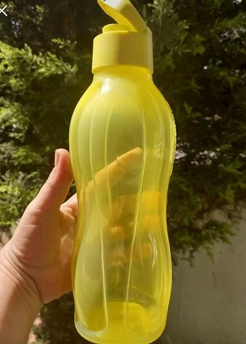Sarı Plastik Mutfak Su Şişesi 750 ml