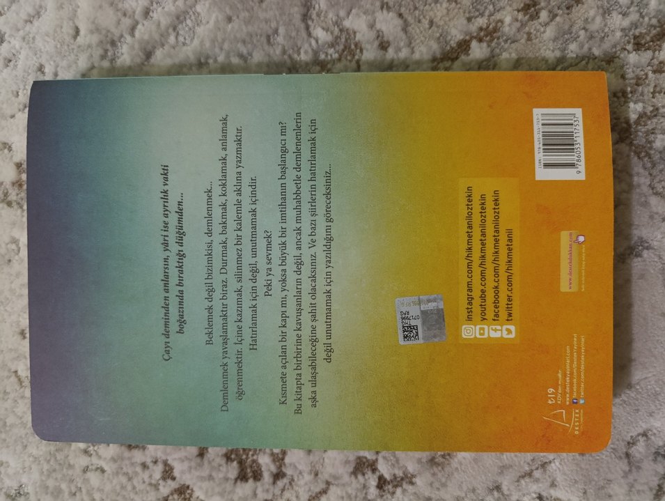 Elif Gibi Sevmek Dem - Hikmet Anıl Öztekin - Görsel 2