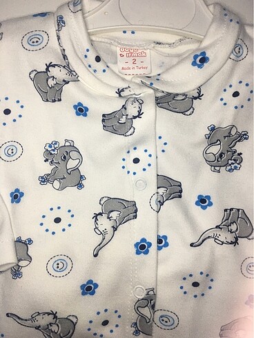 Diğer Sıfır etiketli erkek bebek pijama takımı