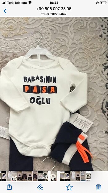 Yenidoğan Beden Toplu bebek kıyafeti