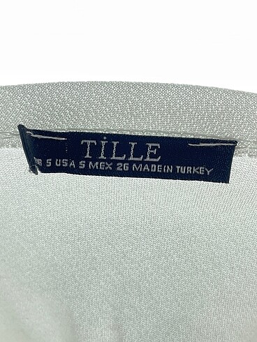 s Beden beyaz Renk Diğer Mini Üst %70 İndirimli.