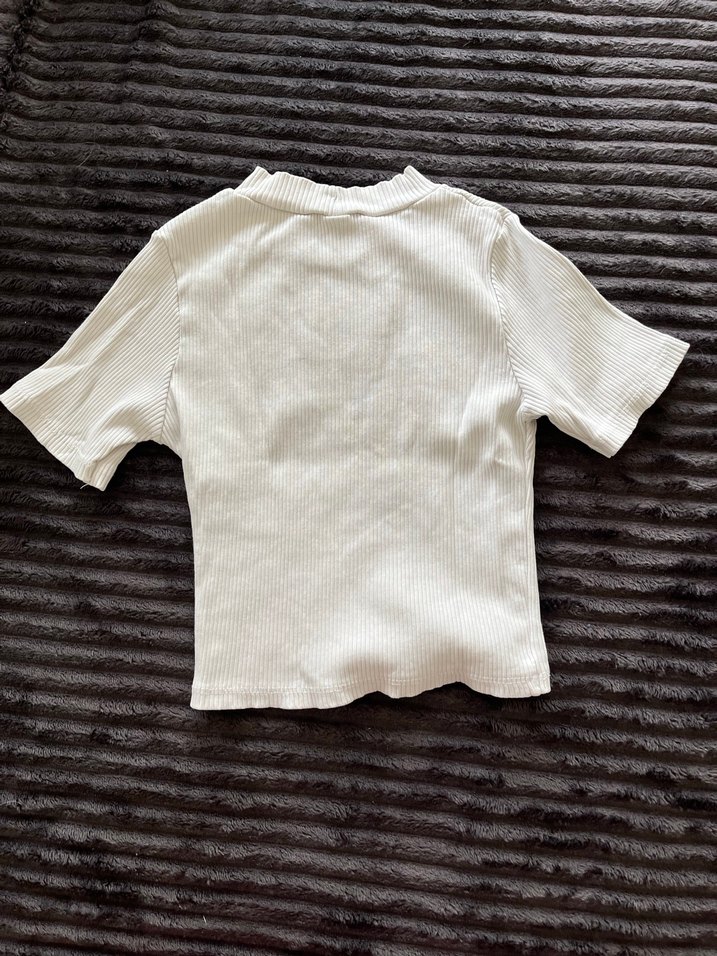 Kız Beyaz Kısa Kollu - Görsel 2